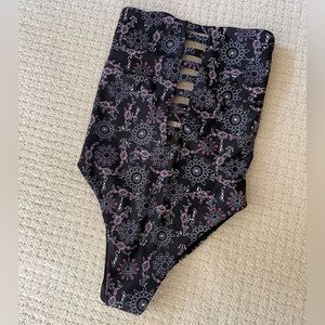 NWT Ramy Brook printed Posey one piece swimsuit